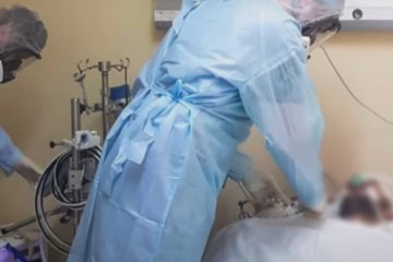 Больницы Киева. Фото: скриншот YouTube