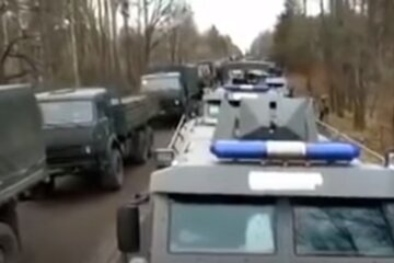 Військова техніка РФ. Фото: скріншот YouTube-відео