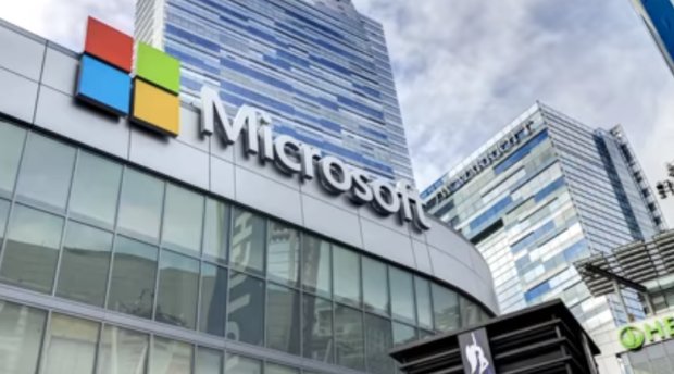 Здание компании Microsoft, фото: Скриншот YouTube
