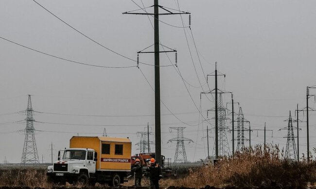 Ремонт ЛЭП. Фото: Telegram