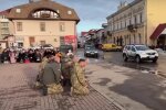 Прощание с защитником Украины. Фото: YouTube, скрин