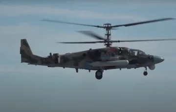 Вертоліт Ка-52. Фото: YouTube, скрін