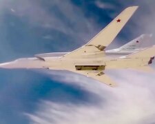 Російський літак. Фото: YouTube, скрін