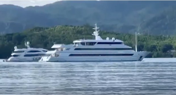 Яхта Петра Порошенко. Фото: скриншот Youtube