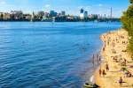 Київський пляж закритий для купання