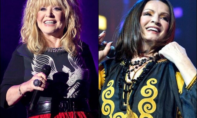 Алла Пугачова і Софія Ротару. Колаж: Стіна