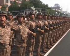 Армия Китая. Фото: скриншот YouTube-видео