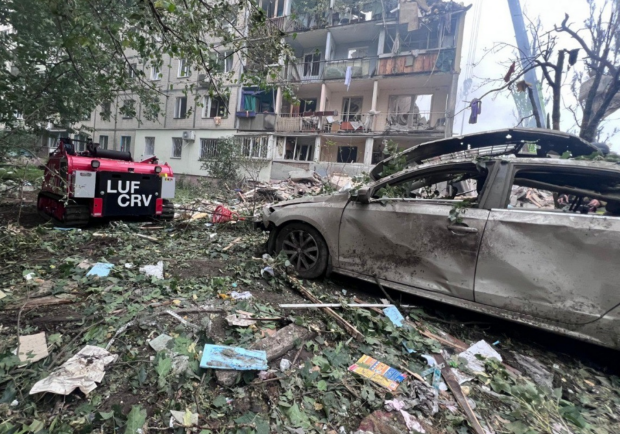 Кияни, чиї будинки постраждали від обстрілу, почали мобілізувати - відео