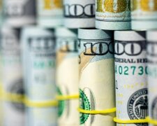 Гривневі купюри та долари США — банки скоротили імпорт готівкової валюти в Україну