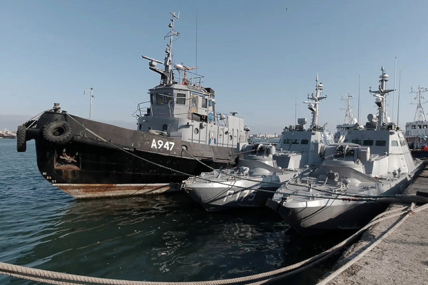 Возвращенные украинские корабли непригодны к использованию.Фото: Апостроф