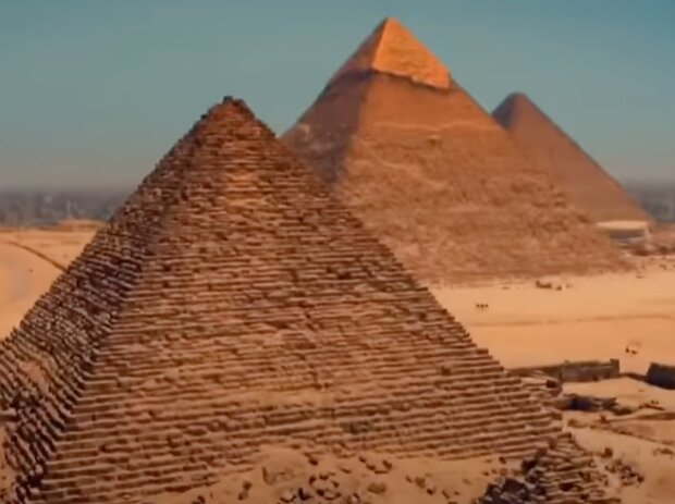 Пирамиды Египта. Фото: скриншот YouTube