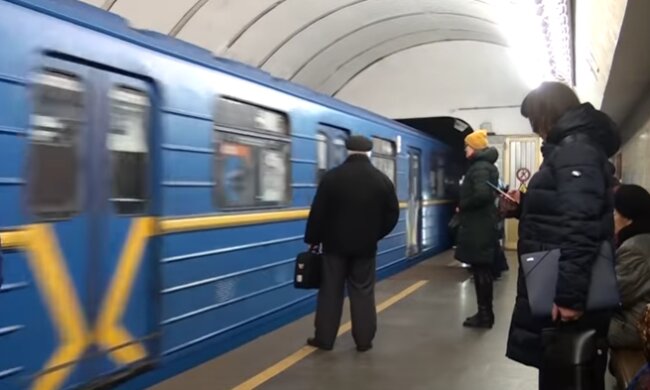 Киевский метрополитен. Фото: скриншот YouTube