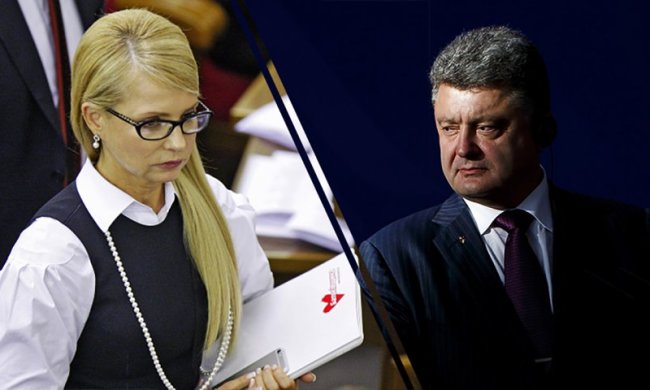 Лидеры оппозиционных партий Юлия Тимошенко и Петр Торошенко