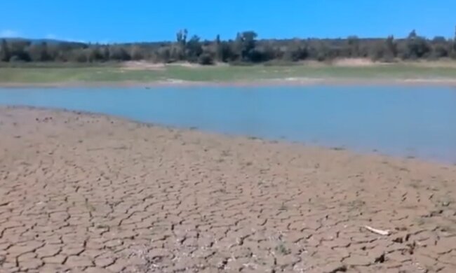 Реки превратились в ручьи. Фото: youtube