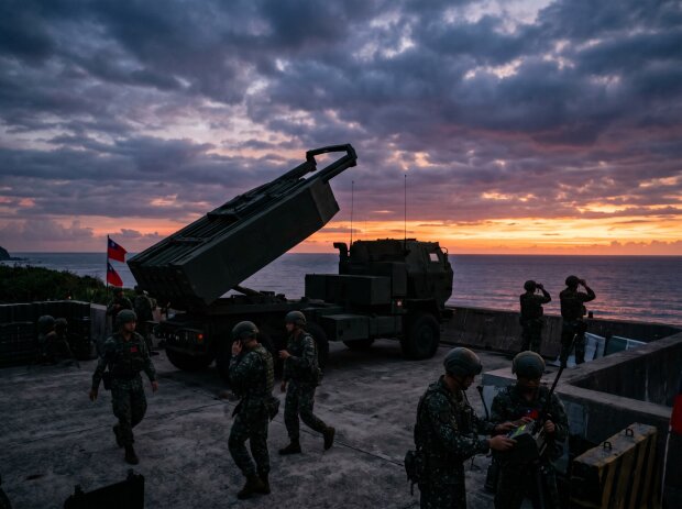 Тайвань HIMARS узбережжя