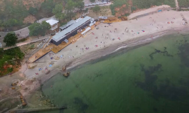 Море. Фото: скріншот YouTube-відео.