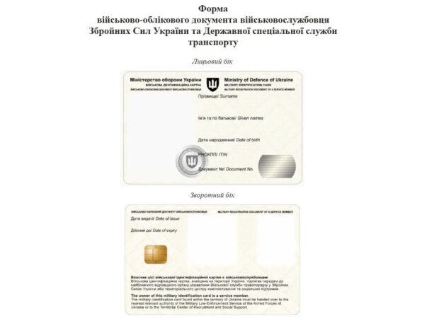 Українці отримають ID-картки замість паперових військових квитків. Фото: Міноборони