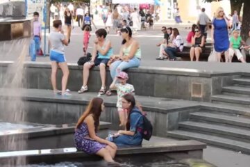 В Украину идет жара. Фото: youtubе