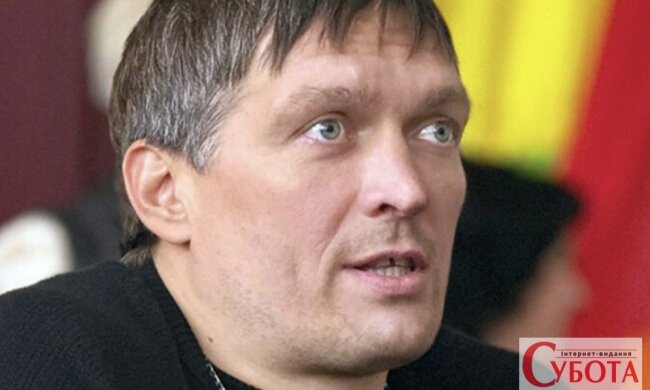 Олександр Усик на рингу. Фото: Субота