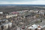 Разбитые дома в Украине. Фото: скриншот YouTube-видео