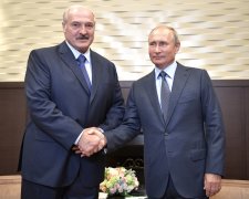 Александр Лукашенко и Владимир Путин, фото: www.svaboda.org