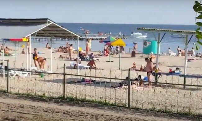 Курорт в Украине. Фото: скриншот YouTube