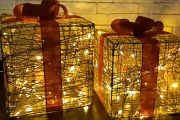 Новорічні подарунки.  Фото: скріншот YouTube-відео