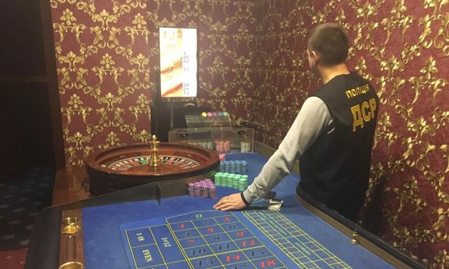 В Украине накрыли сеть нелегальных казино, фото Нацполиция