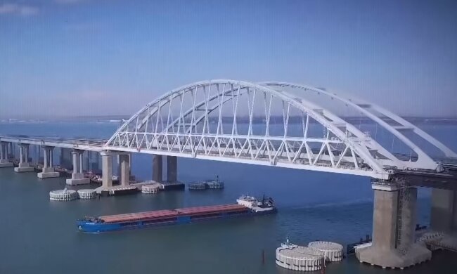 Керченский мост. Фото: скриншот YouTube-видео