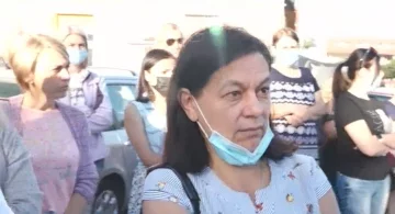 Протест в Чопе. Фото: Youtube
