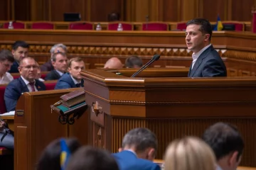 Владимир Зеленский в Раде