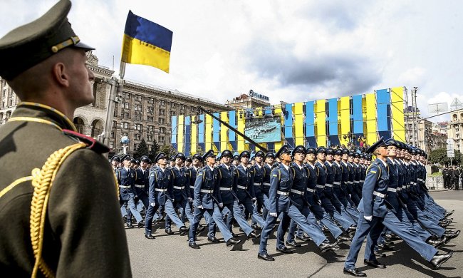 Появилось расписание парада на День Независимости Украины. Парад пройдет в новом формате.