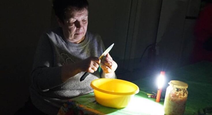 Вимкнення світла. Фото: Telegram