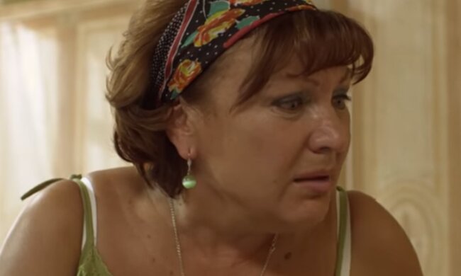 Тетяна Кравченко в серіалі "Свати". Фото: скріншот YouTube-відео