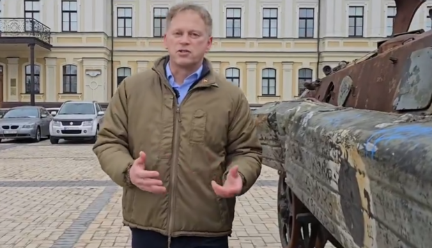 Міністр оборони Британії. Фото: скрін відео