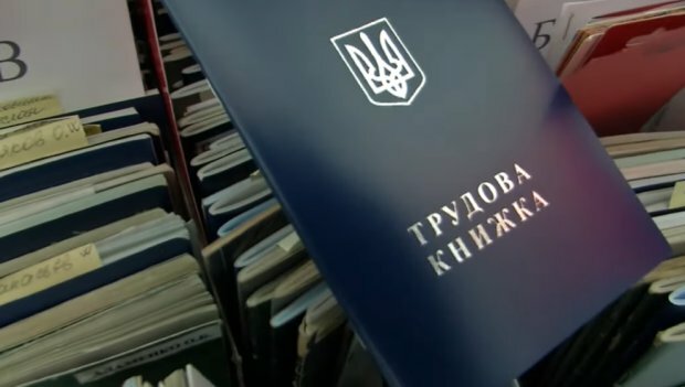 Трудовая книжка. Фото: скриншот YouTube