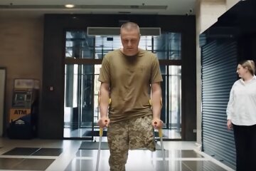 Ветеран ЗСУ. Фото: скріншот YouTube-відео