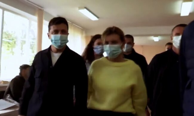 Владимир Зеленский на выборах. Фото: Youtube