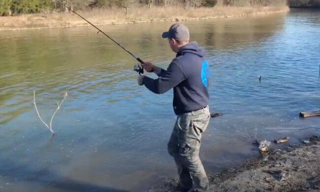 Рыбалка в Америке. Фото: скриншот YouTube