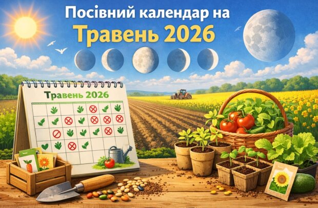 Посівний календар на травень. Фото: Telegram