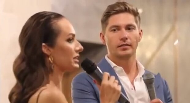 Владимир Остапчук и Кристина Горняк. Фото: скриншот YouTube-видео