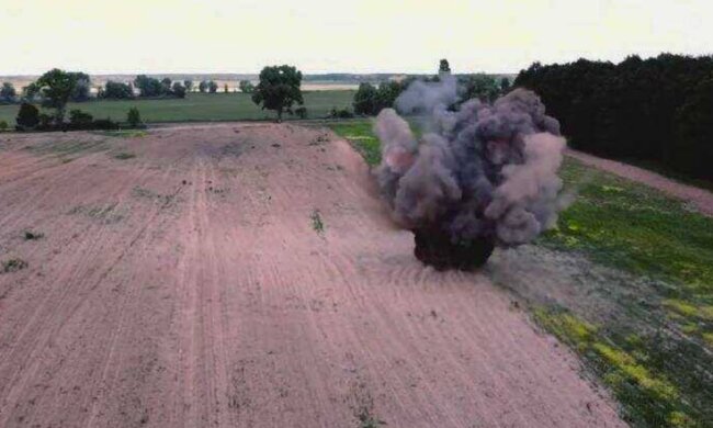 Вибух. Фото: Телеграм