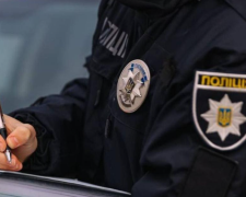 Поліцейський автомобіль у Києві