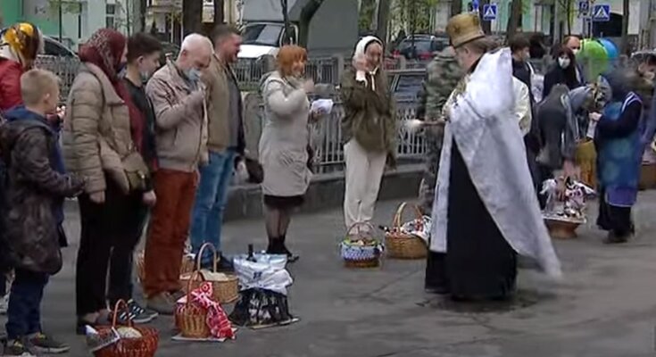 Великдень в Україні. Фото: скріншот YouTube-відео