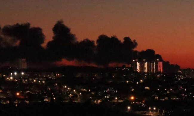 Вибух на росії. Фото: Telegram