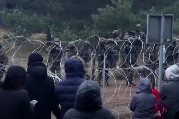 Кордон Польщі та Білорусі. Фото: скріншот YouTube-відео