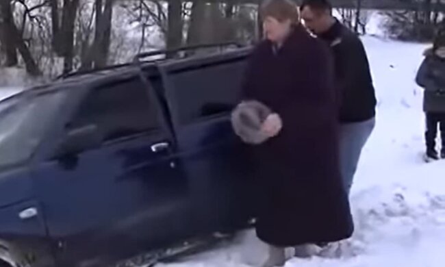 Снег выпал в Карпатах. Фото: скриншот Youtube-видео