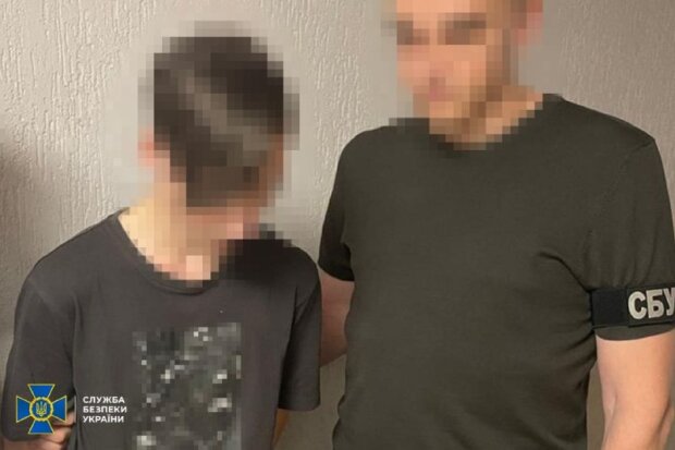 Затримання СБУ російського агента, який коригував ракетний удар по Києву