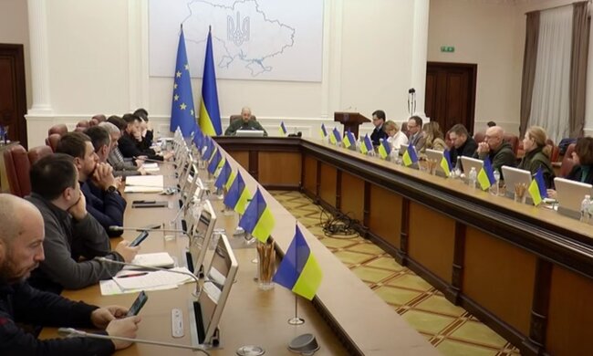 Заседание Кабмина. Фото: скриншот YouTube-видео