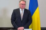 Матіас Корманн і Тарас Качка на пресконференції в Києві